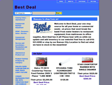 Tablet Screenshot of bestdealkc.net